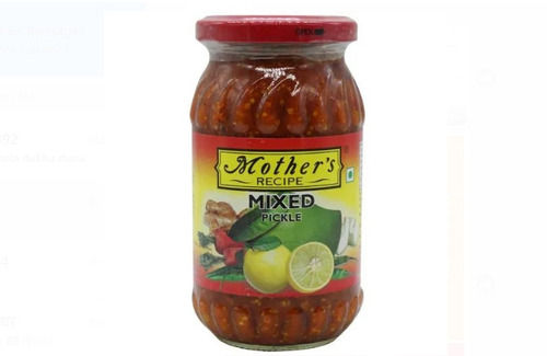 Pack Of 400 Gram Tasty Sweet Sour And Spicy Mother Recipe Mixed Pickle