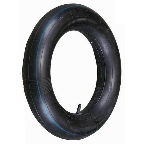 Scratch Resistant And Long Life Span Solid Rubber Round Black Tyre Tube