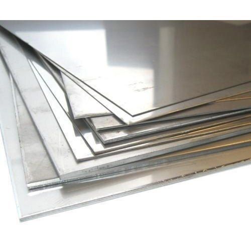 Silver Powder Coated and Rectangular Shape 304 Stainless Steel Plate