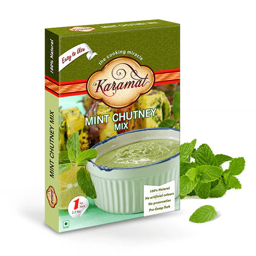 Tasty Aromatic And Healthy Flavourful Indian Origin Naturally Karmat Mint Chatney Mix