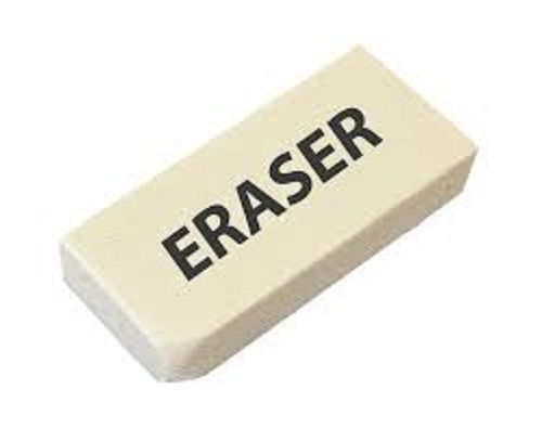 White Colour And Eraser 