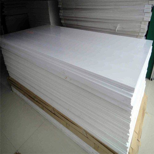 White Plain 17mm PVC Board For Commercial, Size: 8 X 4 Inch