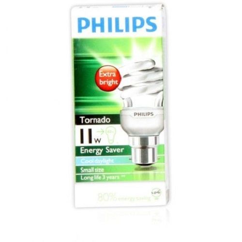 White 11Watt 220 Volt Cool Day Light Ip54 Protection Cfl Light Bulbs 