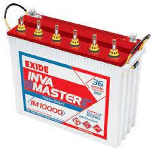 502L*191W*440 Hmm 220 Voltage White And Red Tubular Battery  Capacity: 150 Kg/Hr