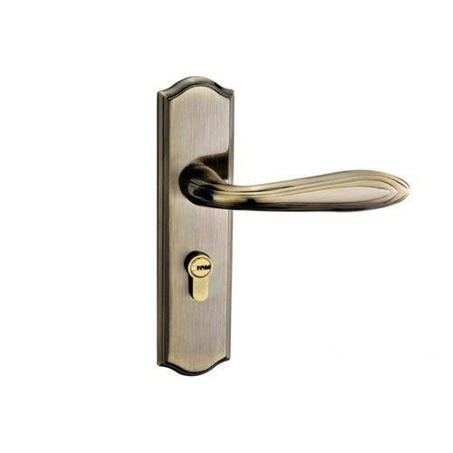 Chrome Finish Stainless Steel Designer Door Handle Lock