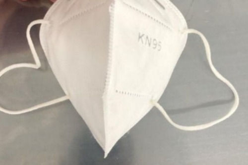 Comfortable White Plain Pattern Non Woven Kn95 Face Mask  Grade: Medicine Grade