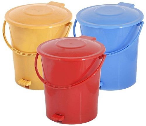 Multi Colour Plastic Dustbin