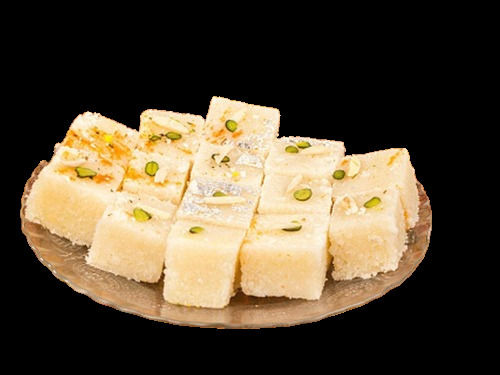 Powder Pack Of 1 Kilogram White Sweet And Delicious Taste Coconut Burfi