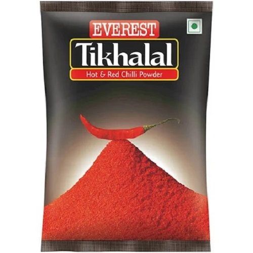 Pack Of 200 Gram Food Grade And Dried Everest Tikhalal Red Chili Powder 