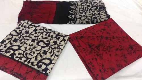 पार्टी वियर वॉशेबल और हवा पार होने योग्य प्रिंटेड कॉटन अनस्टिच्ड लेडीज़ सूट