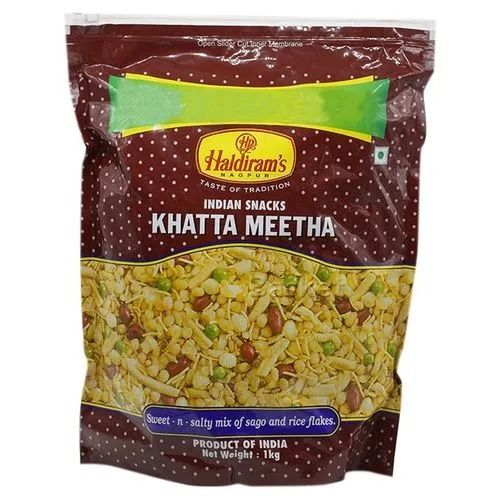 1 Kilogram Pack Crispy And Crunchy Khatta Meetha Namkeen Snacks