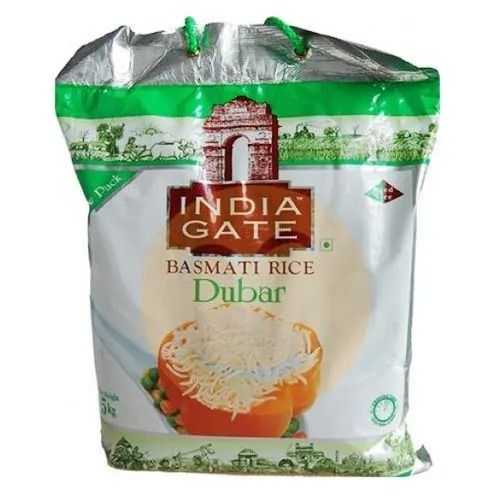 5 Kg, Pure And Natural Commonly Cultivated Dried Long Grain Basmati Rice