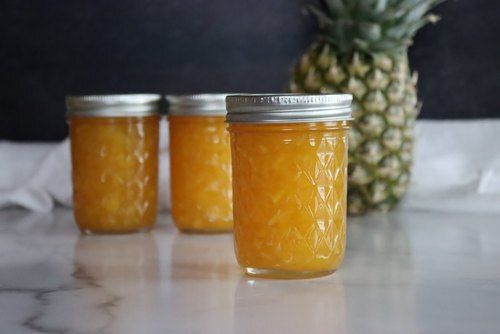 Healthy And Nutritious Rich Good In Taste Rich In Fiber And Vitamins Sweet Pineapple Jam