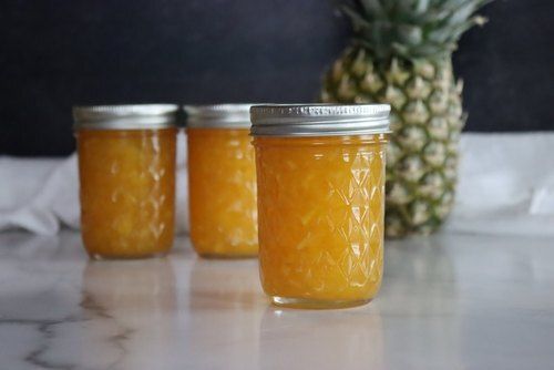 Healthy And Nutritious Rich Good In Taste Rich In Fiber And Vitamins Sweet Pineapple Jam Processing Type: Blended