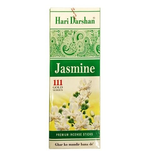 Length 8 Inch Jasmine Fragrance Premium Hari Darshan Incense Sticks