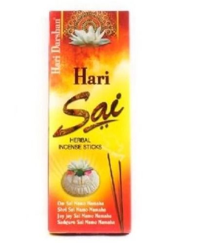 Length 9 Inch 25 Minutes Burning Time Hari Sai Herbal Incense Sticks