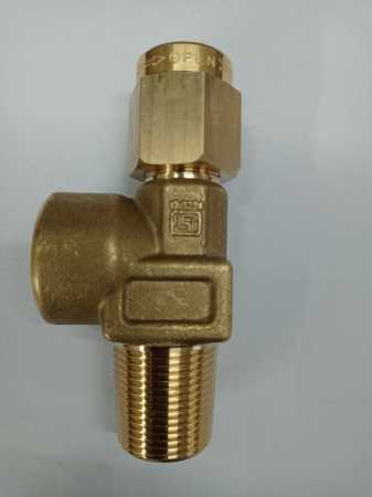 Semi-Automatic Non Rusted Brass Oxygen Cylinder Valve For Hospital Usage