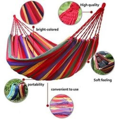 Silver Outdoor Hammock