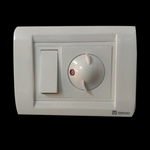 Poly Corbonate Safe And Secure Fire Proof Rectangular Shape Anchor White Electrical Switches