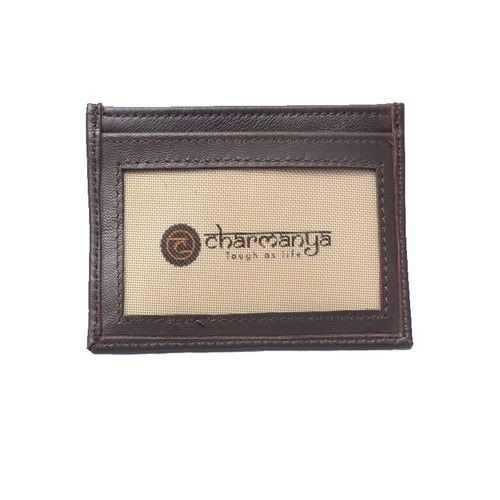 Uni Color Water Proof Plain Pure Leather Card Holder