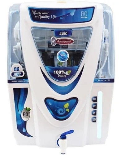 Wall Mounted 15 Liters Capacity Plastic Body Ro Water Purifier