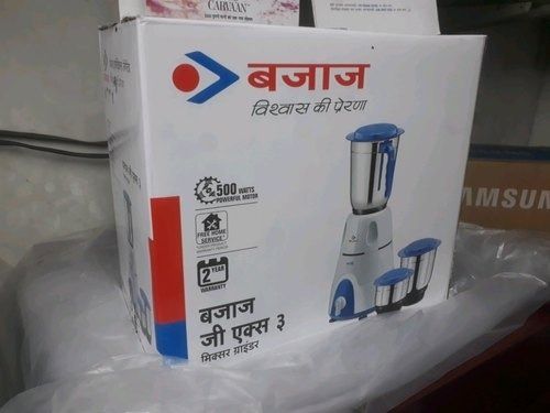 White 300 Watt Related Power 15000 Rpm Speed Bajaj Mixer Grinder Age Group: For Adults