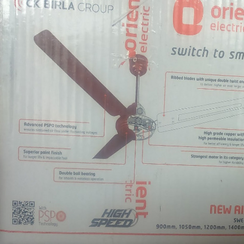 Electric Orient Fan at Best Price in Mumbai, Maharashtra Shivsagar