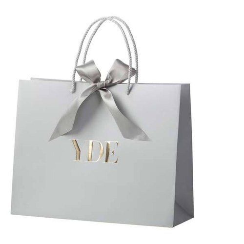 Gray Elegant Look Handmade Fancy Paper Bag