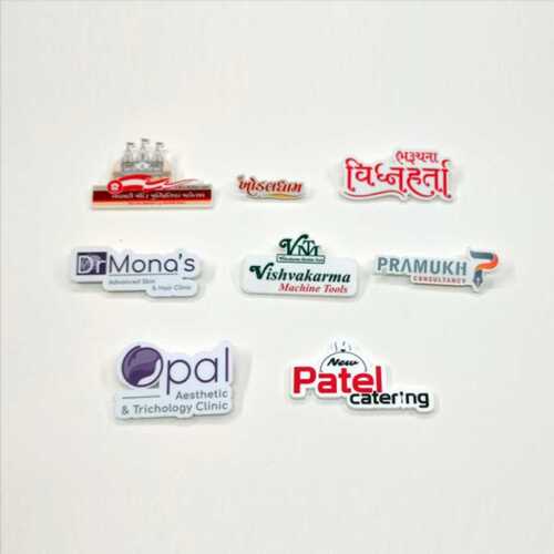 Multicolor Rectangle Name Badge Magnet at Rs 95/piece in Mumbai