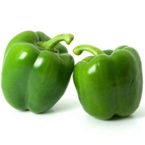 Naturally Grown Rich In Antioxidants And Vitamins Fresh Green Capsicum