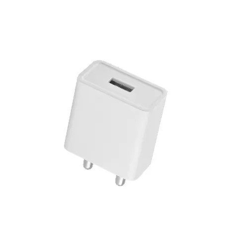 Premium Quality Plastic Material Mobile Adapter - Plastic Body, Bar Design, White Color | Fast Charging for Mobile Phones and Tablets, Portable USB-Compatible