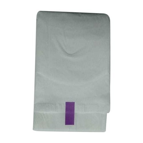  White Plain 280 Mm Size Non Woven Dry Net Cotton Disposable Sanitary Pads