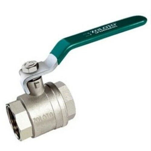 25mm Silver Color Zoloto Brass Ball Valves