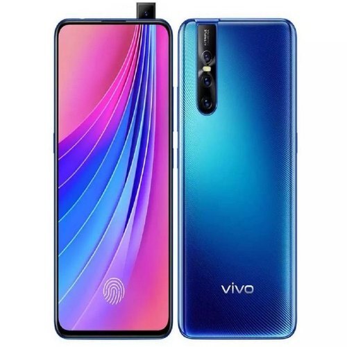 Blue 6.39 Inch Display V15 Android Mobile Phone