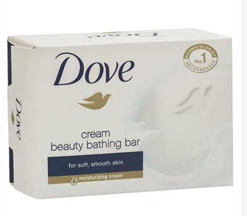 75 Grams Pack Size Dove Cream Beauty Bathing Bar For Soft And Smooth Skin 