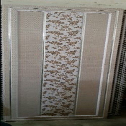 Stainless Steel Standard Cream Color With Print Exterior Entry Fiber Laminated Doors