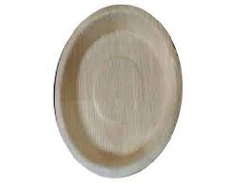Environment Friendly Recyclable Plain Light Weight Oval Shape Areca Leaf Plates