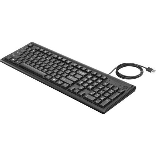 Black Environmental Friendly Plastic Computer Wired Keyboard