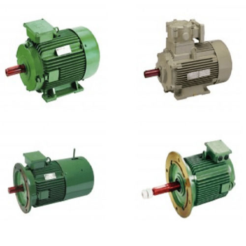 Green With Grey Heat Proof Abb Electric Motor