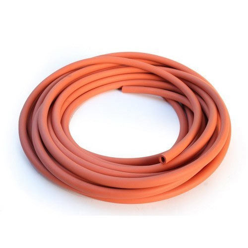 Leak Proof Orange Round Rubber Tubes