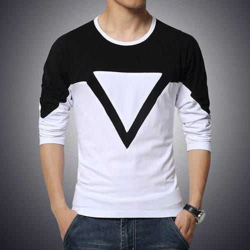 Black t shirt shop mens full sleeve