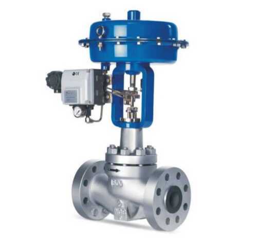 Mild Steel Single Seated Globe Control Valve, 4 Inch Size, Media - Water