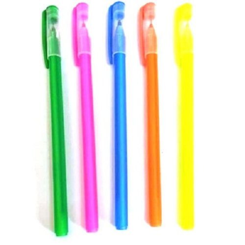 Multi Color Plastic Body Material 7 Inches Length Ball Pen 