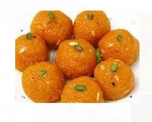 1 Kilogram Round Sweet And Delicious Taste Soft Boondi Laddu