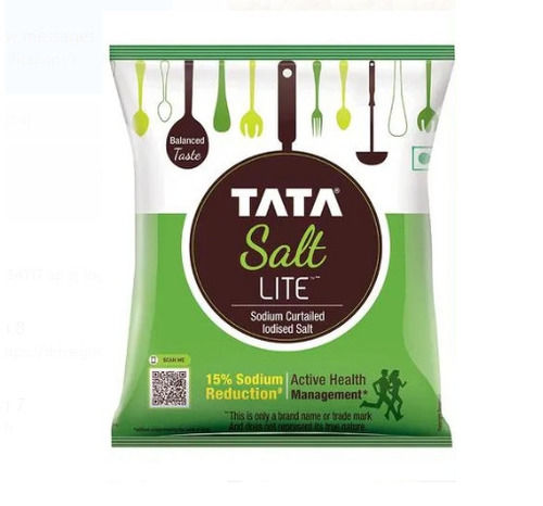 1 Kilogram Sodium Cutailed Iodised Edible Tata Salt With 10% Sodium Reduction