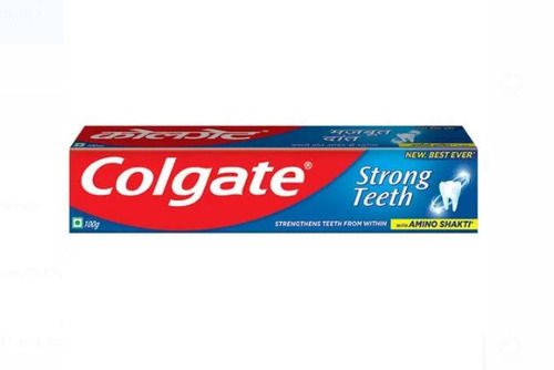 100% Vegan Amino Shakti Strong Teeth Colgate Toothpaste Energy Source: Manual