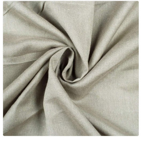 परिधान के लिए ग्रे हाइपोएलर्जेनिक हवा पार होने योग्य और अत्यधिक शोषक अनस्टिच्ड प्लेन कॉटन फ़ैब्रिक