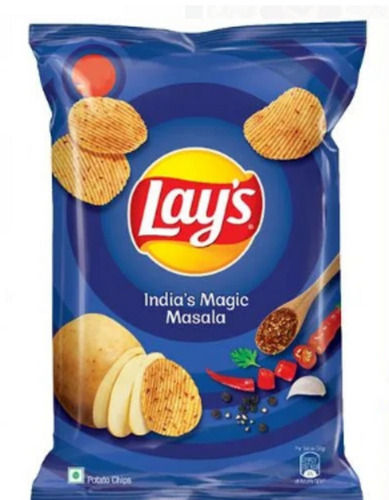 Lays Food Grade Crispy And Spicy Potato Magic Masala Chips, 100 Grams Pack