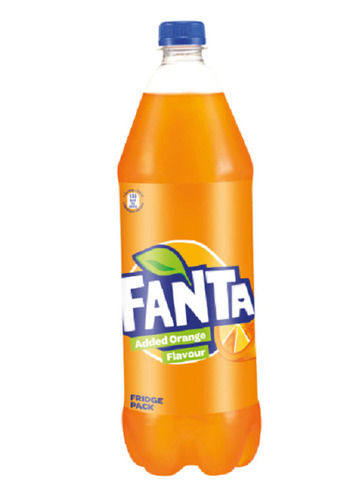 Stainless Steel Pack Of 1.25 Liter Contains Carbonated Water And Orange Flavor Fanta Cold Drink