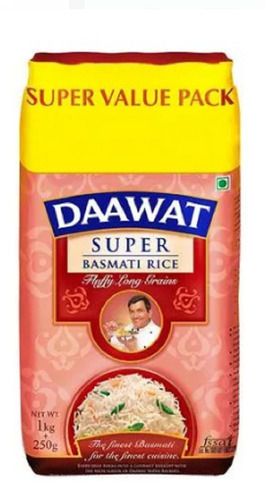 Green Pack Of 1 Kilogram Long Grain Dried Daawat Rozana Super Basmati Rice